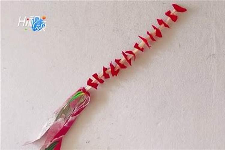 上坟用的纸旗怎么做