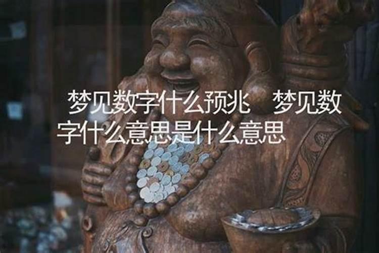 梦见数字9是什么意思？