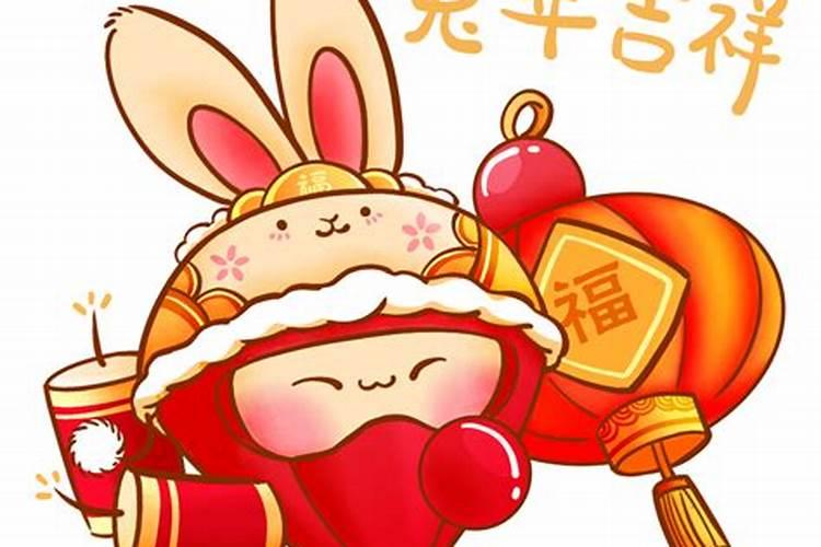 属兔正月初一生的男孩
