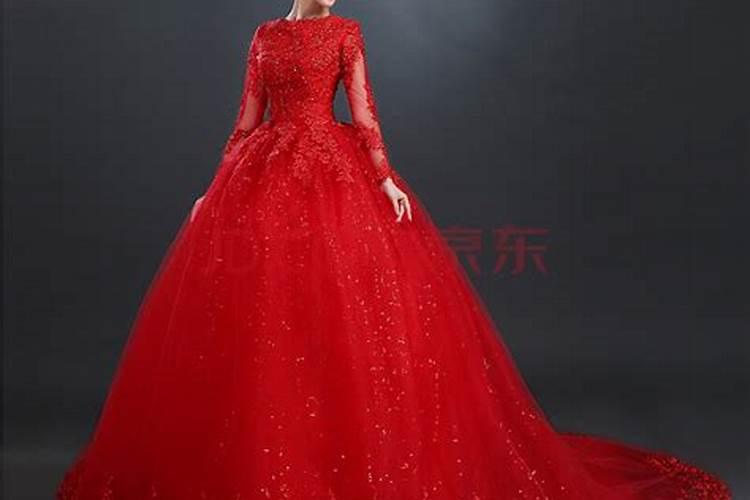 梦见穿红色结婚礼服的预兆