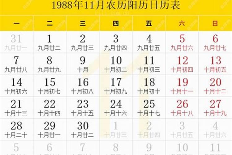 1988年阴历11月日出生的女孩命运如何？