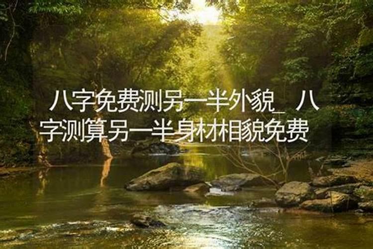 八字测配偶长相特征,另一半身材相貌
