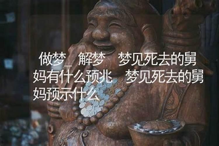 梦见故去的舅妈是什么意思