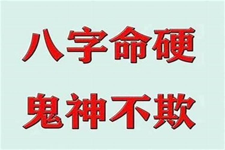 算命说命硬是什么意思？