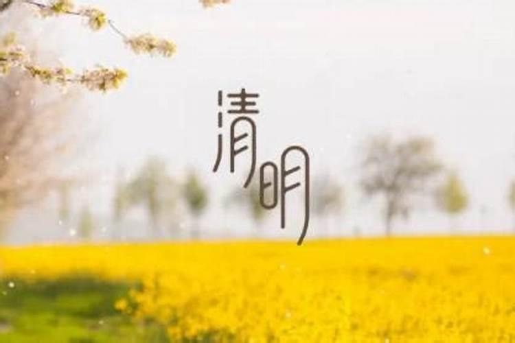清明节是什么之后的季节