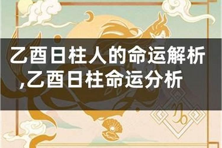 日柱论命 乙酉日元生在子月 子月出生生身而贵显