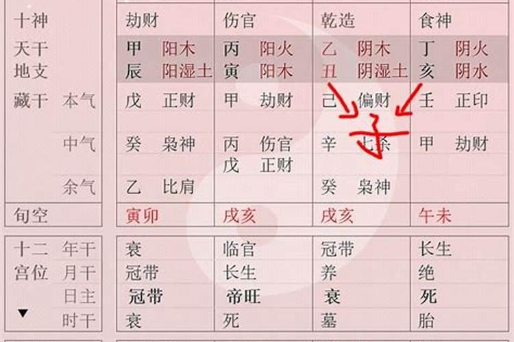 八字术语求解