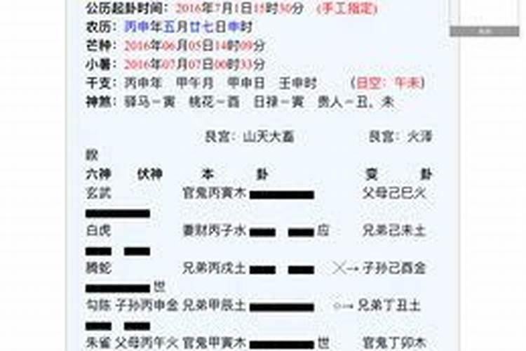 六爻卦怎么看婚姻,请大家看看我何时能结婚六爻解卦