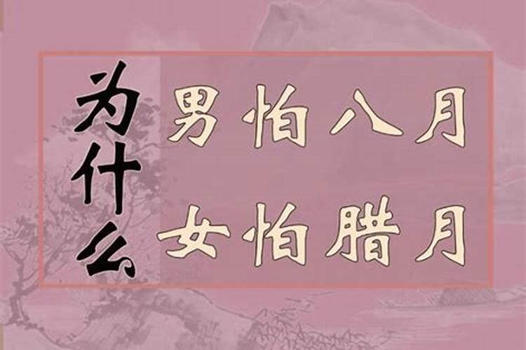 男怕八月女怕腊月有什么说法 女人几月生是孤寡命