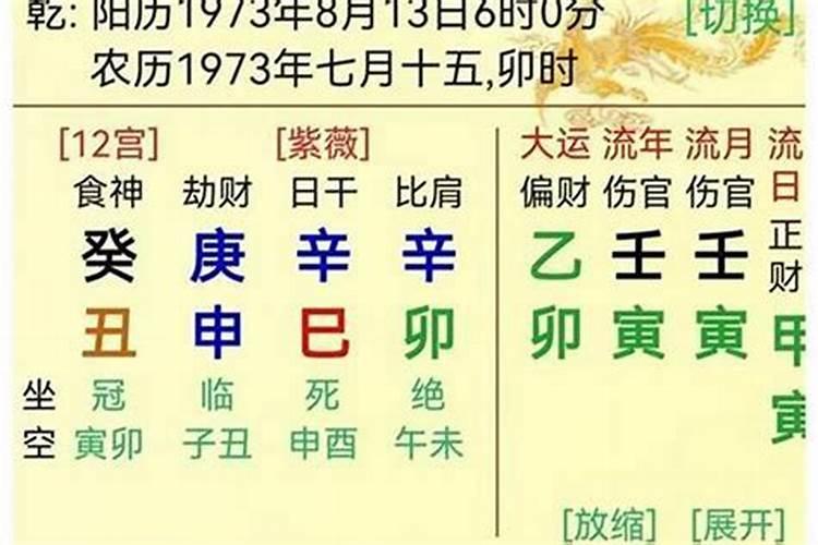 原命局与大运流年的分析总结