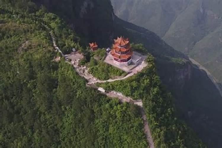 重庆巫溪县旅游:巫溪云台寺