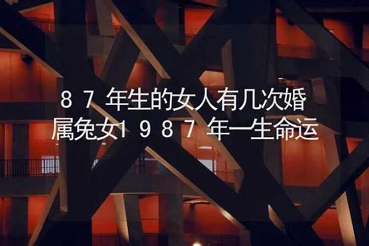 87年属兔女2025年全年运势