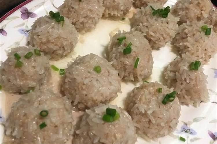 清明团子的制作过程