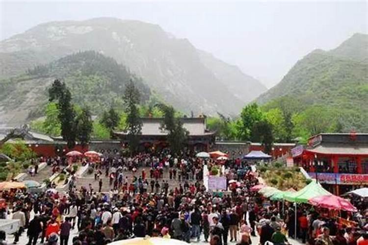 华山庙会是几月几号