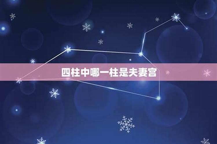 生辰八字哪个代表婚姻八字中哪个字代表配偶