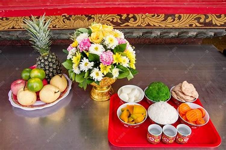 祭神贡品怎么摆放怎么放