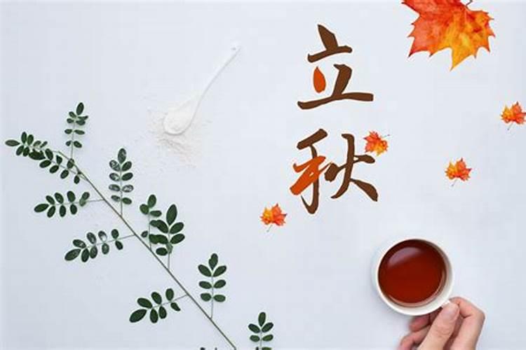 立秋发朋友圈的好句子
