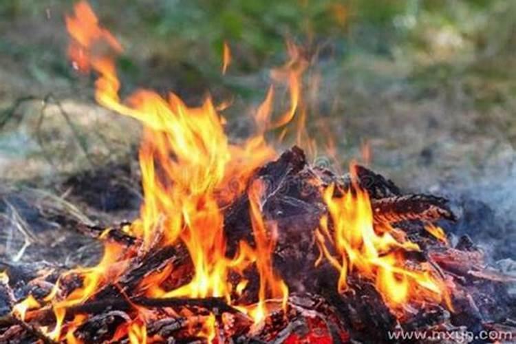 梦见坟地着火了是什么征兆
