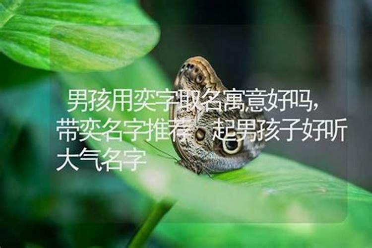 为什么要忌讳奕字取名呢？
