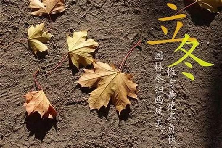 立冬的含义和风俗是什么