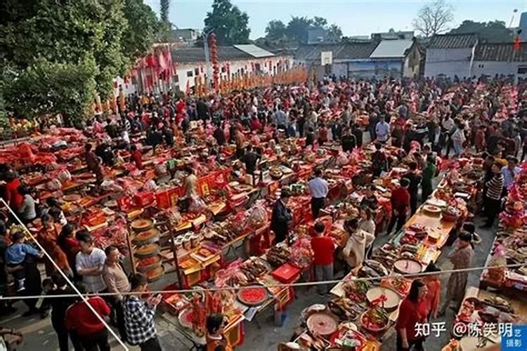 广州中元节的民风民俗