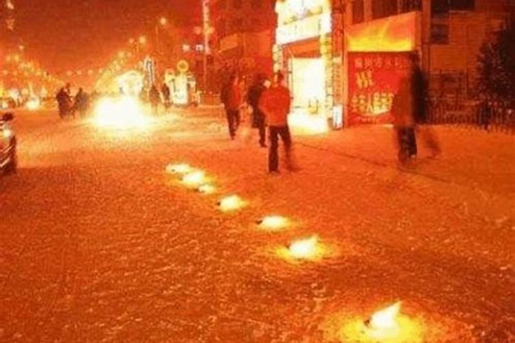 正月十五撒路灯的由来