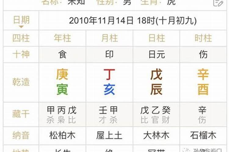 八字里的纳音是什么意思,纳音看年柱还是日柱