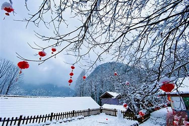 除夕后半夜下雪好吗