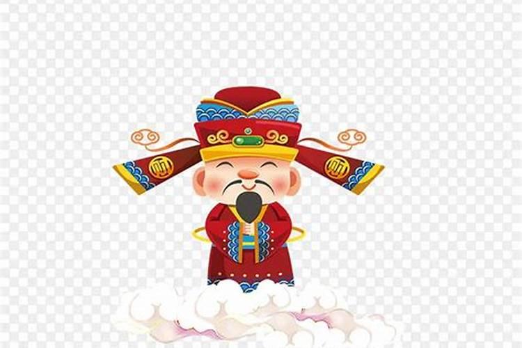 道教五路财神披什么颜色的袍？