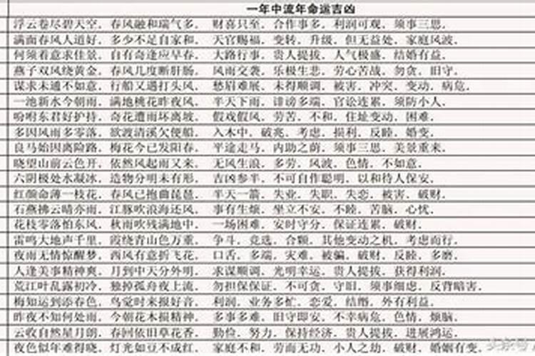 大运流年怎么看好坏