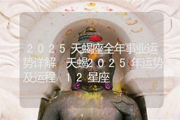 天蝎女2025年全年运势