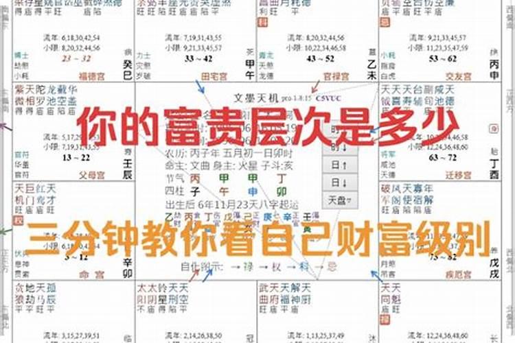 紫微命盘怎么看