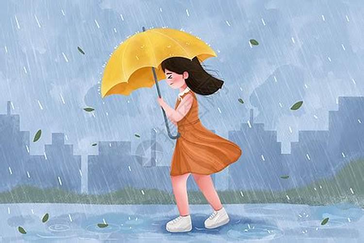 梦见出门下大雨的预兆
