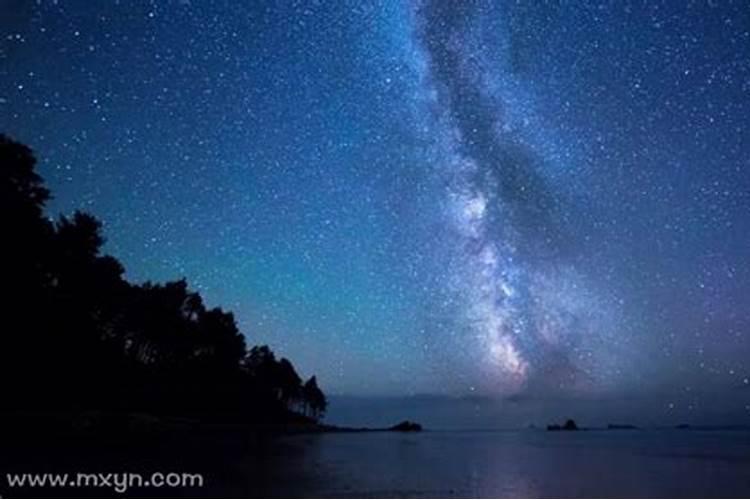 梦到满天繁星十分美丽