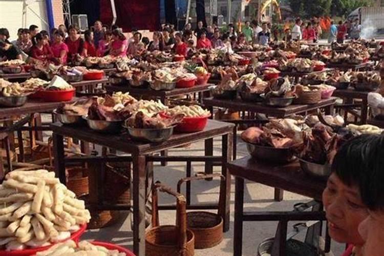 祭祖的时候供品要怎么摆放？