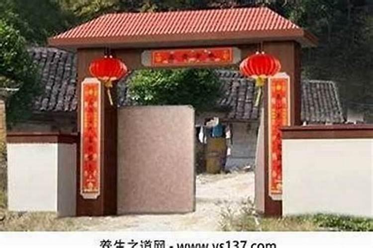 住宅大门风水的讲究