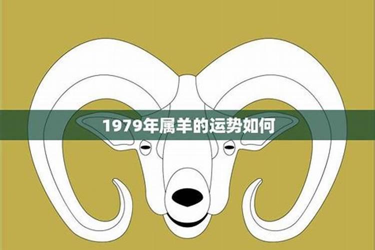 79年羊是什么命,1979年属羊命运如何