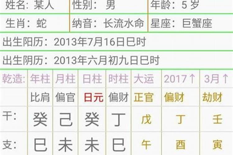 如何看懂八字排盘分析结果,如何看自己的八字排盘