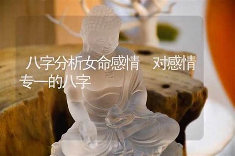 八字看什么样的人用情专一