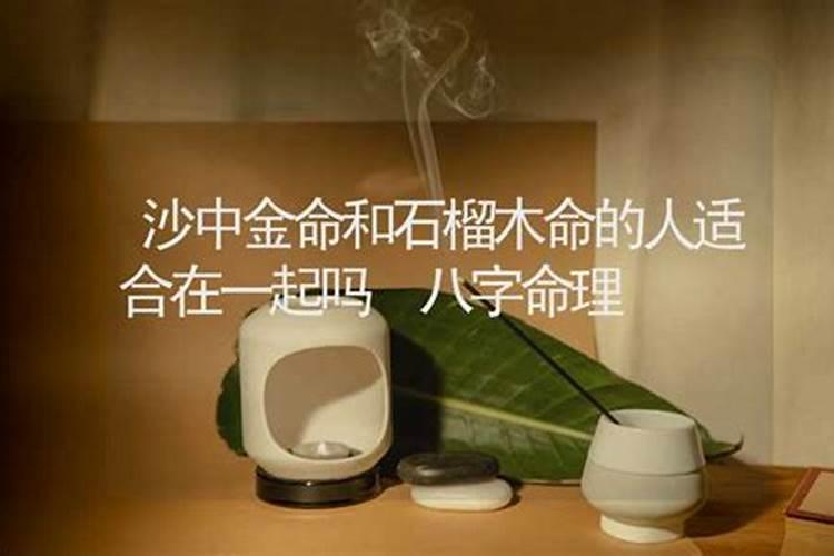 海中金的命和石榴木命和吗 夫妻恩爱白头偕老？