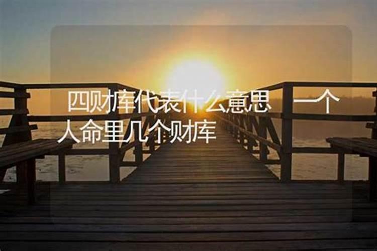 命带2个财库的人多吗