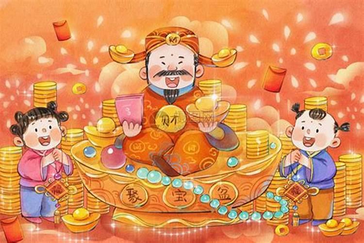 财神身边的童子叫什么？