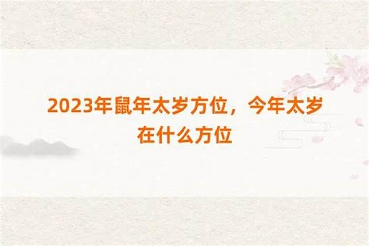 鼠年犯太岁的四个属相