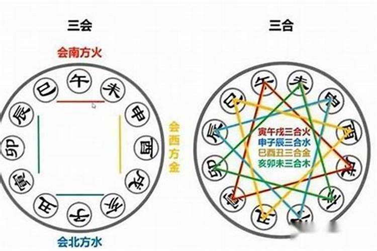 何为八字的三会局,三合局