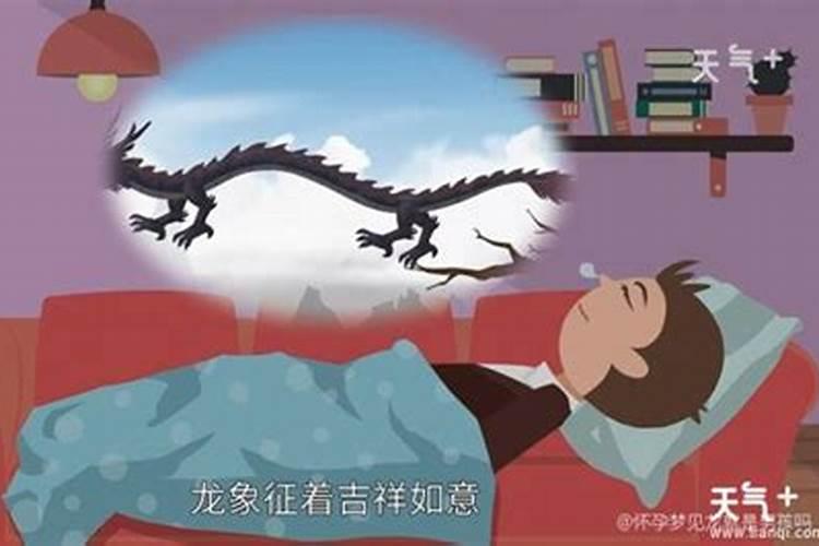 女人梦见龙是胎梦吗