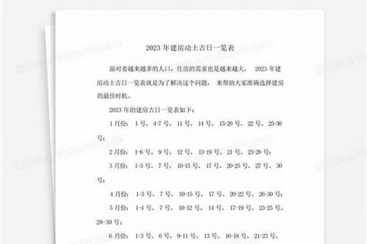 2024年可以建房子吗,吉利吗？
