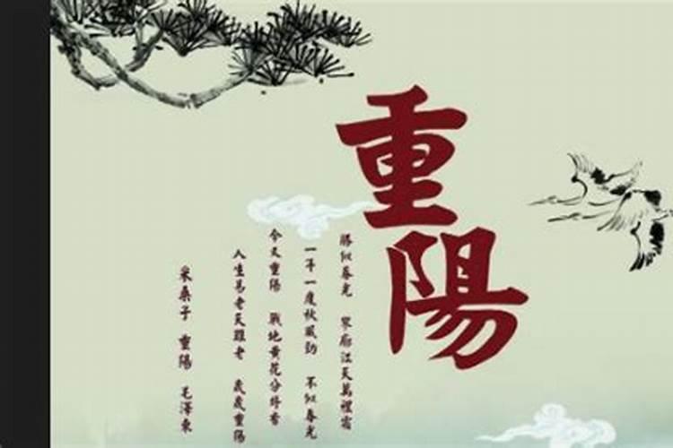 重阳节有什么风俗