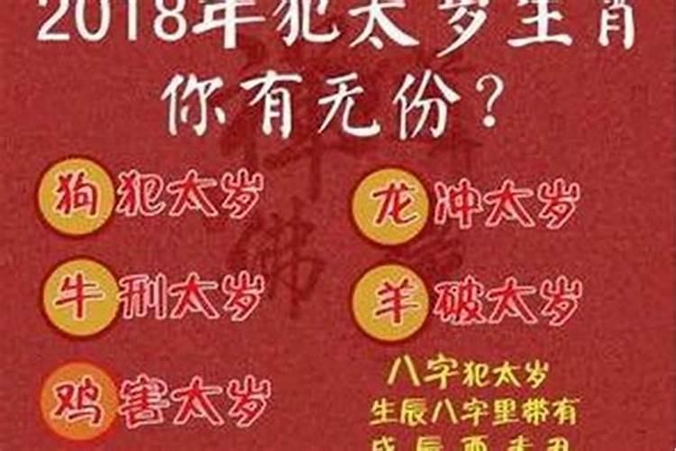 害太岁、破太岁、值太岁、刑太岁分别都是什么意思啊