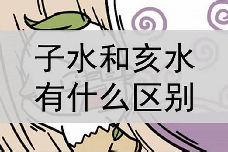 子水和亥水哪个力量大