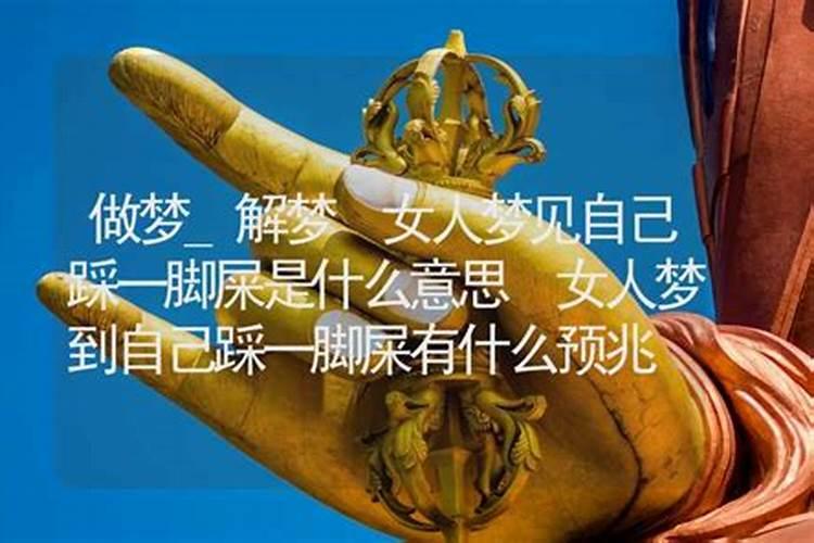 做梦踩屎了什么预兆